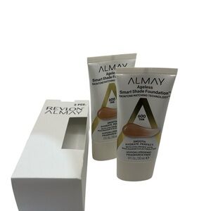 Almay Ageless Smart Shade Foundation - Tan Bundle of 2